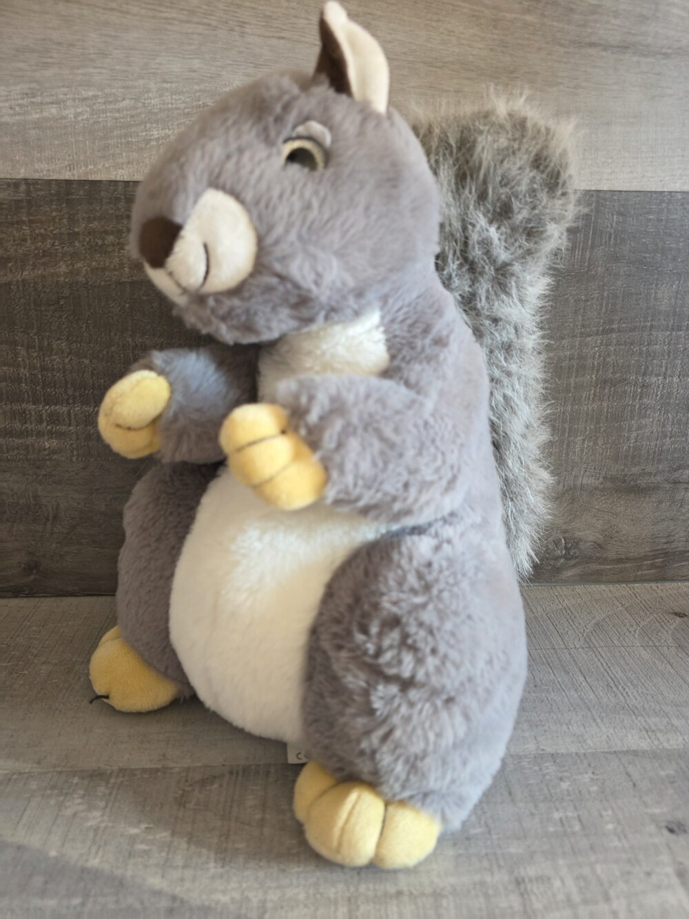 Stuffed American Gray Squirrel 12" Plush By The Bear Factory Woodland b228